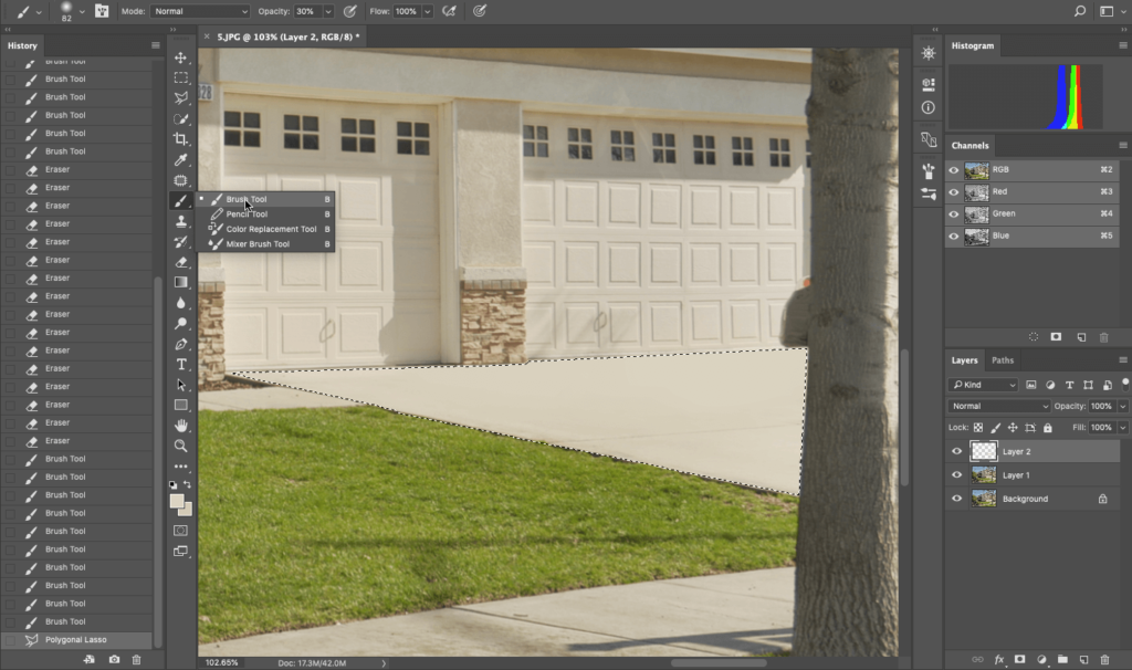 How to remove unwanted objects in Photoshop