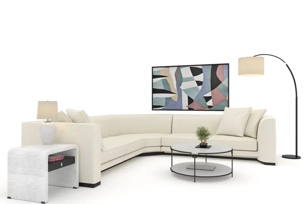 American virtual staging design style by PhotoUp