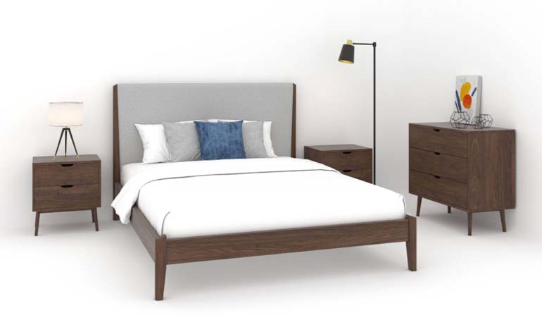 Virtual Staging Style Bedroom by PhotoUp