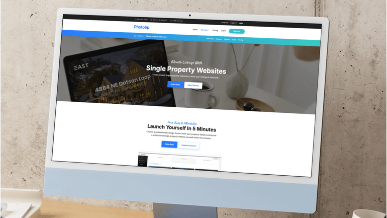 PhotoUp Single Property Websites