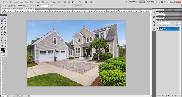 how to compress images in Photoshop