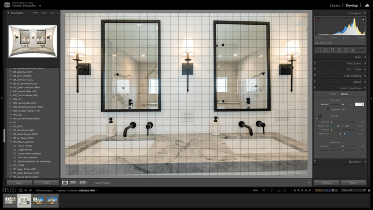 Editing Real Estate Photos in Photoshopv: Adjust Horizontal Lines