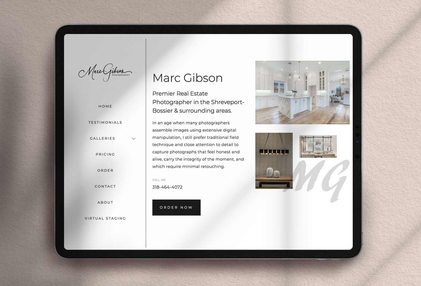 Real Estate Photographer Website by PhotoUp