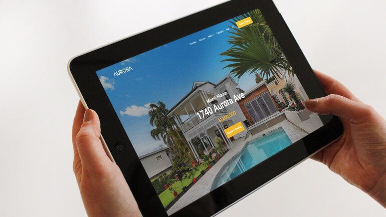 Aurora Theme Single Property Website by PhotoUp