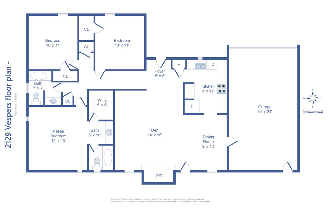 2D Floor Plan by PhotoUp