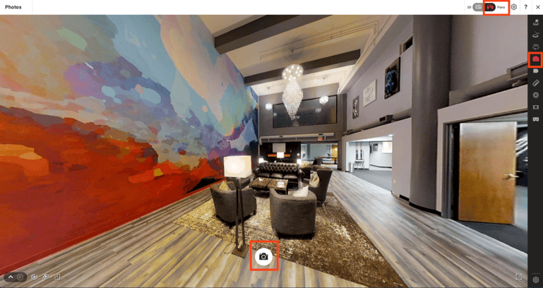 Access the Matterport Capture App