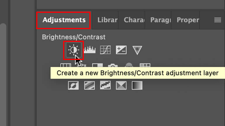 Adjustment Panel Brightness Icon