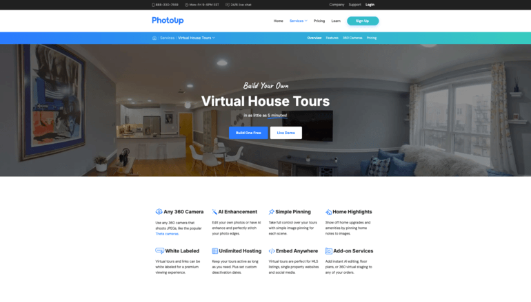 PhotoUp Virtual House Tours