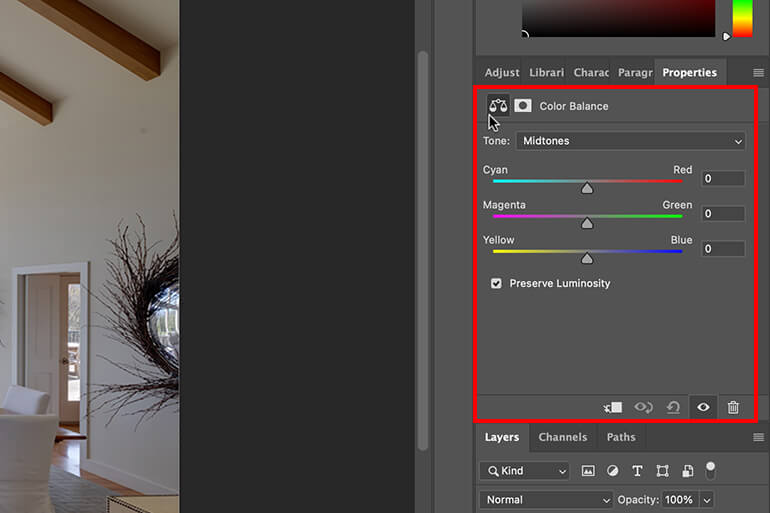 how to color correct in photoshop