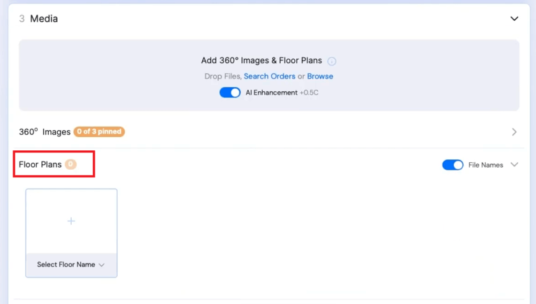 Add a floor plan to your virtual tour