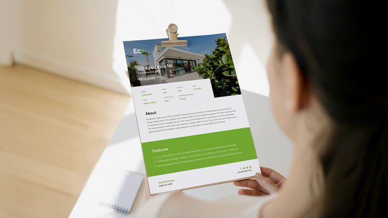 Real Estate Flyers by PhotoUp