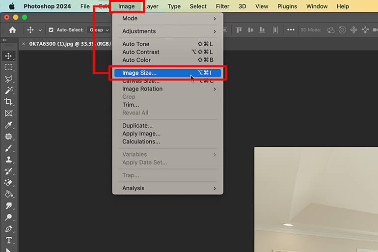 how to scale an image in photoshop without distorting