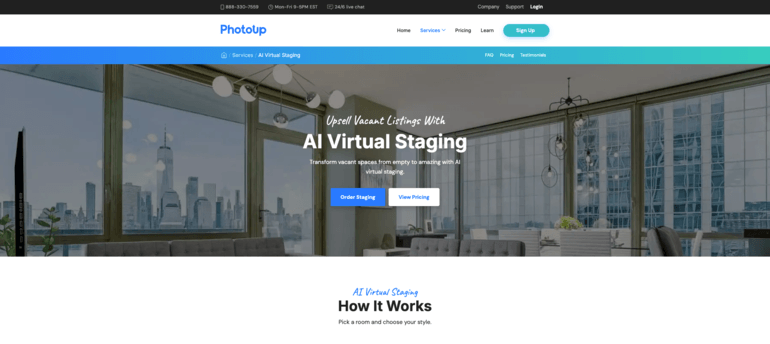 PhotoUp Virtual Staging