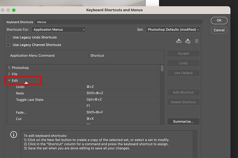 Flip Layer Shortcut