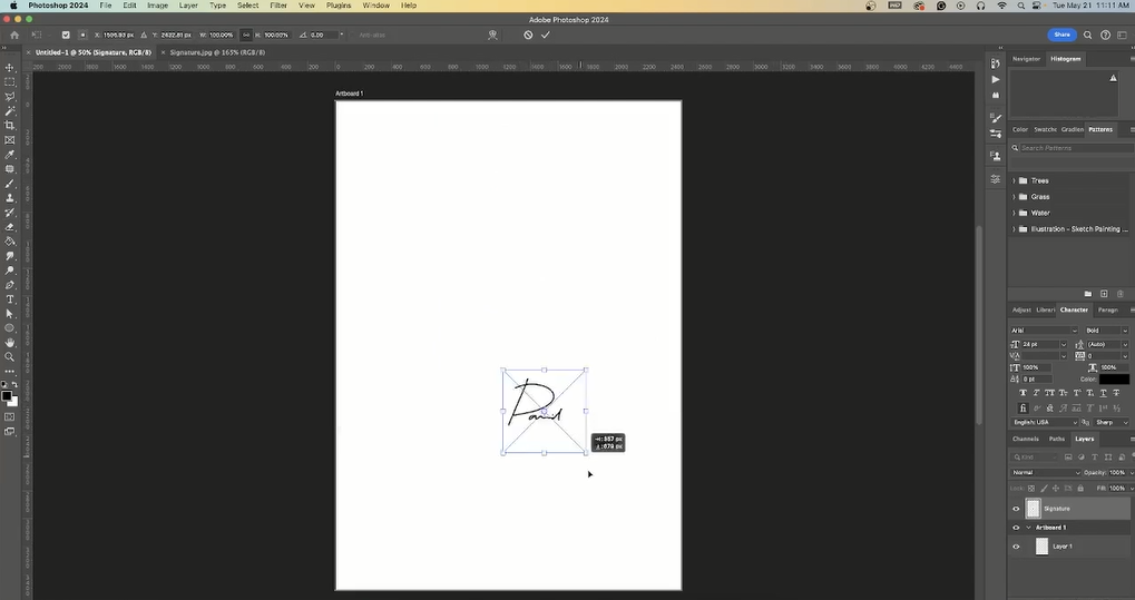 How to Easily Make a Signature in Photoshop