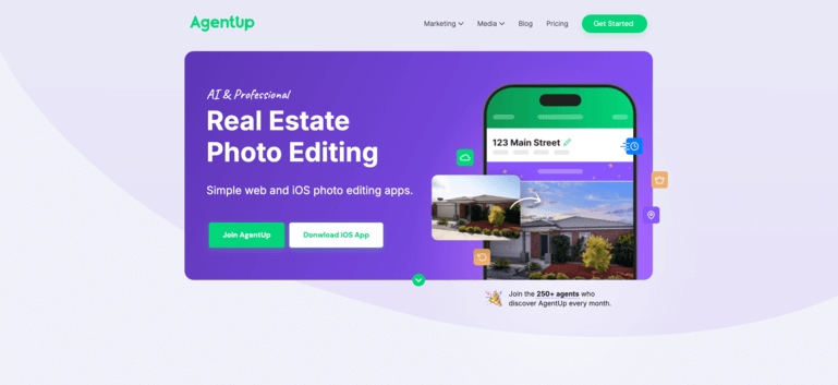 AgentUp AI Real Estate Photo Editing