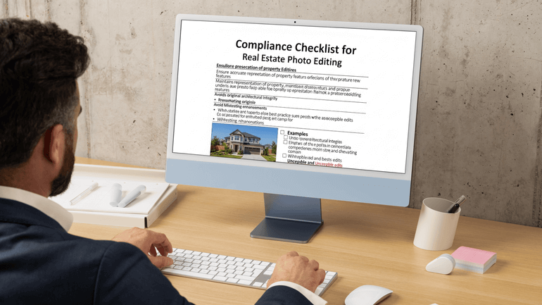 Compliance Checklist for Real Estate Photo Editing