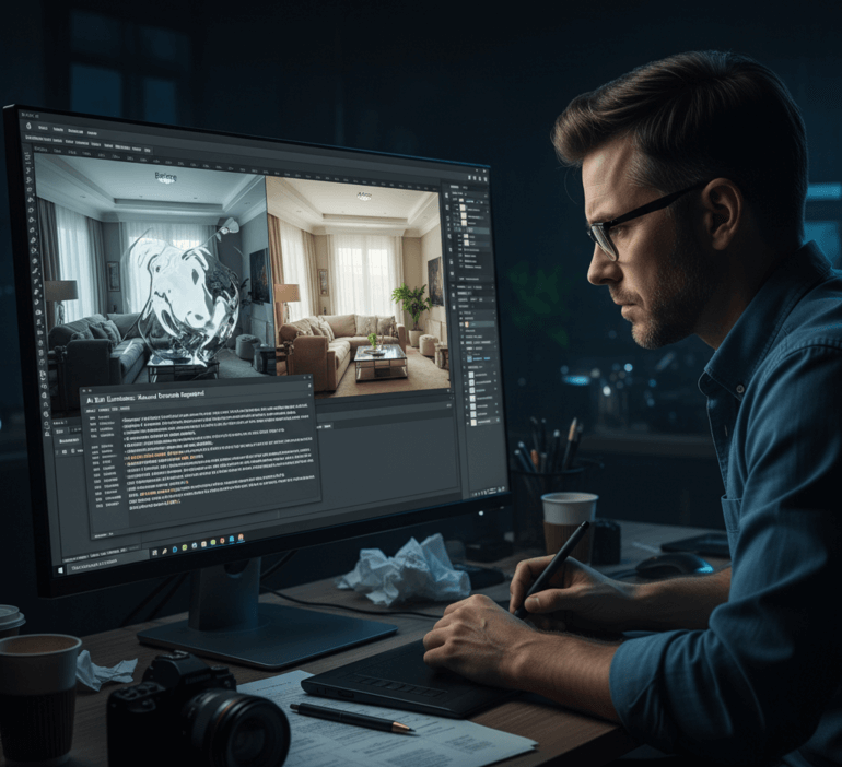 ai real estate photo editing