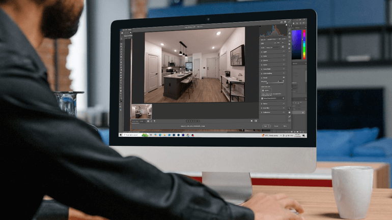 real estate photo editor