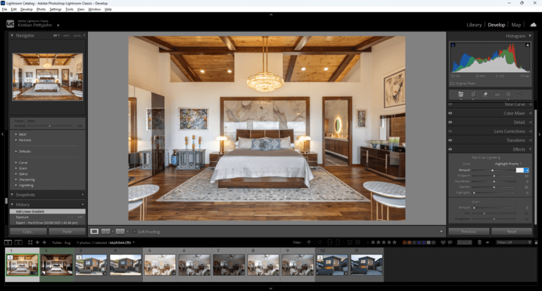 Apply a Soft Vignette for Visual Centering