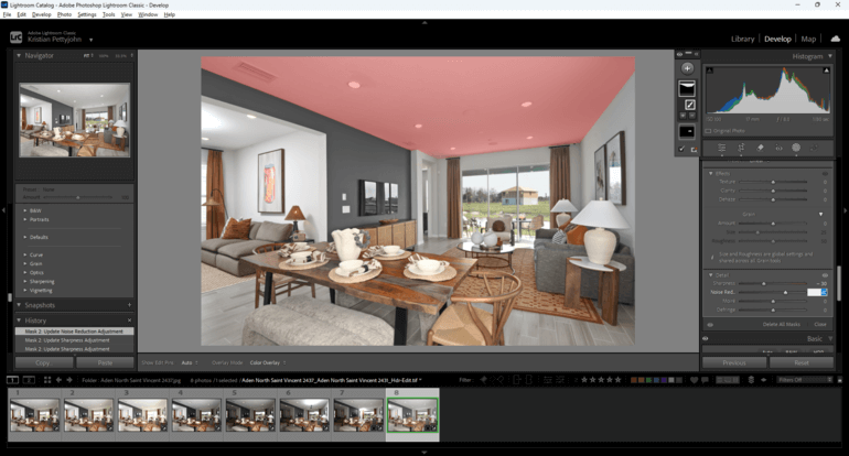 6. Use Sharpening and Texture Control Strategically