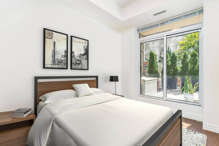 After: Virtual Decluttering and Staging by PhotoUp 