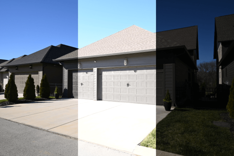 Before: Three Exposures