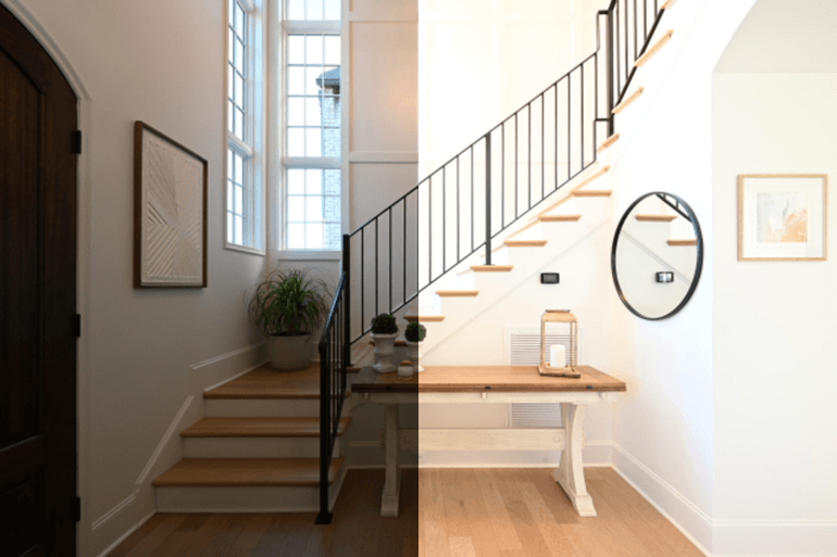 Before: Two Exposures