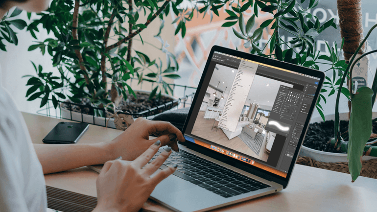 real estate photo editing