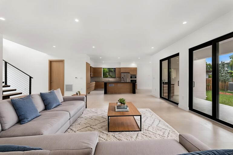 After: AI Virtual Staging by PhotoUp