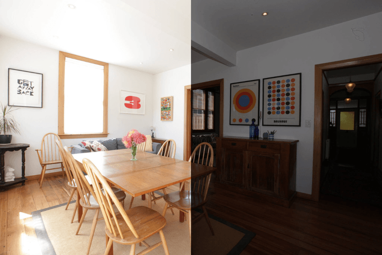 Before: Two Exposures