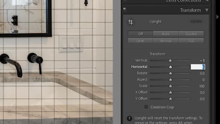 Mastering the Grid With Vertical and Horizontal Corrections