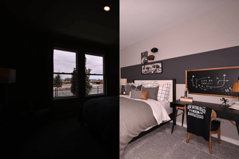 Before: Two Exposures