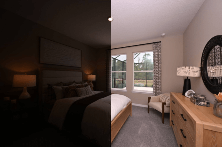 Before: Two Exposures