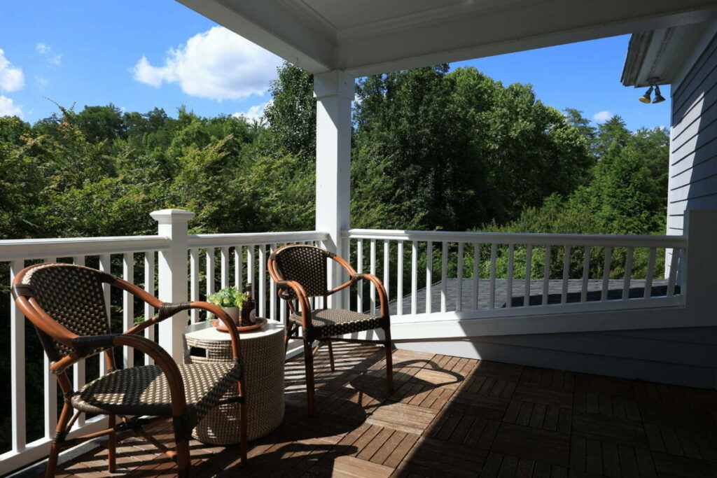Unedited patio photo before photo editing outsourcing.