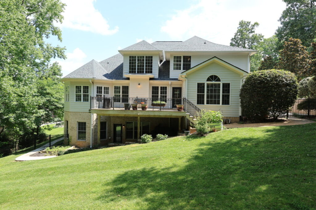 Exterior before outsourcing photo editing services.