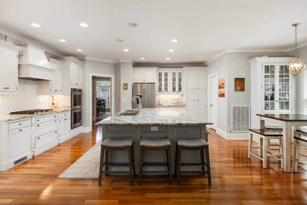 Kitchen after outsourcing photo editing services.
