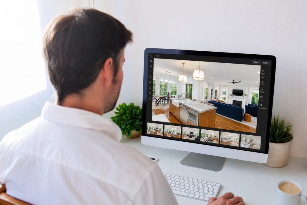 Photo editing workflow using the best AI for batch photo editing