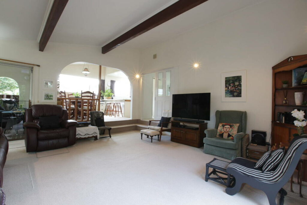 Interior before AI real estate photo editing and exposure correction