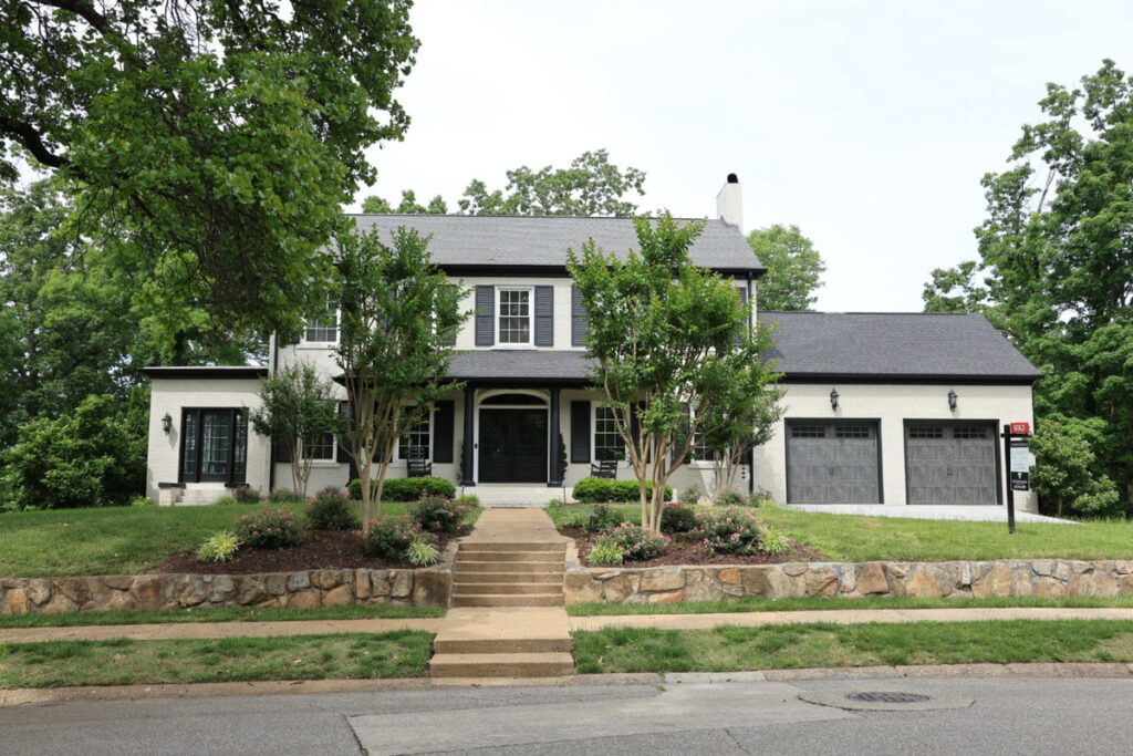 Exterior property photo before real estate photo editing services