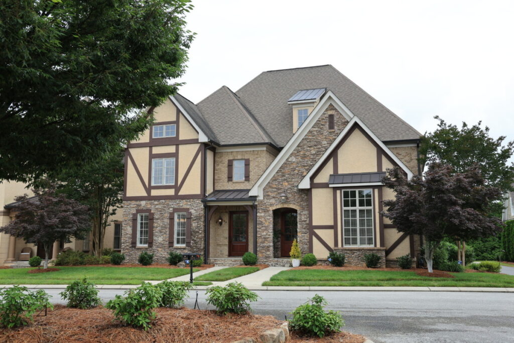 Original property exterior before Imagen AI real estate photo editing