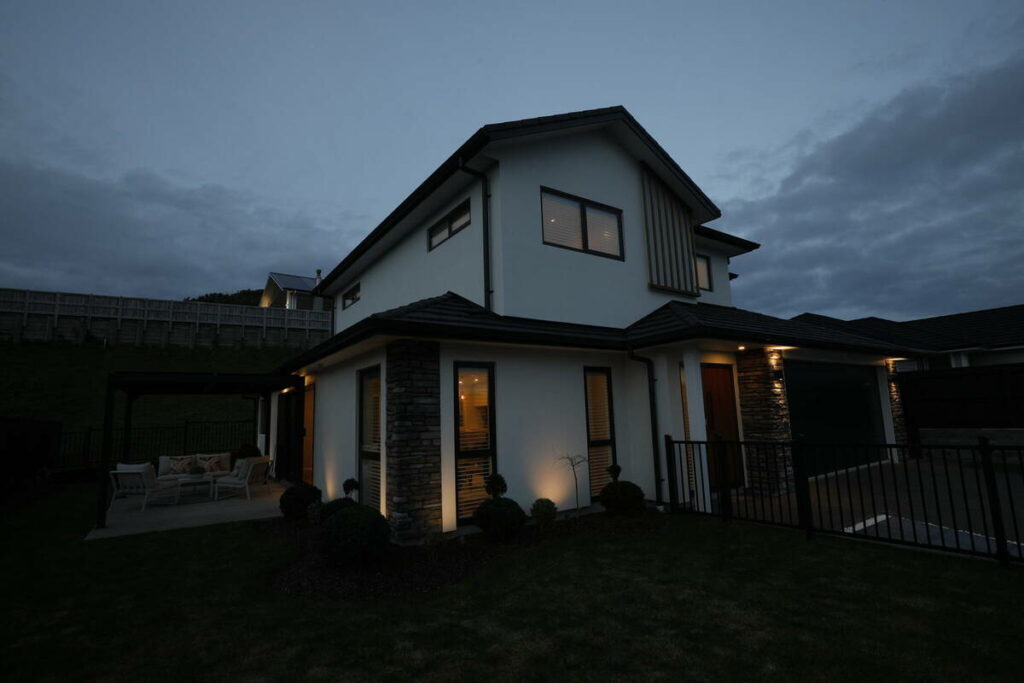 Property exterior before Imagen AI real estate twilight editing