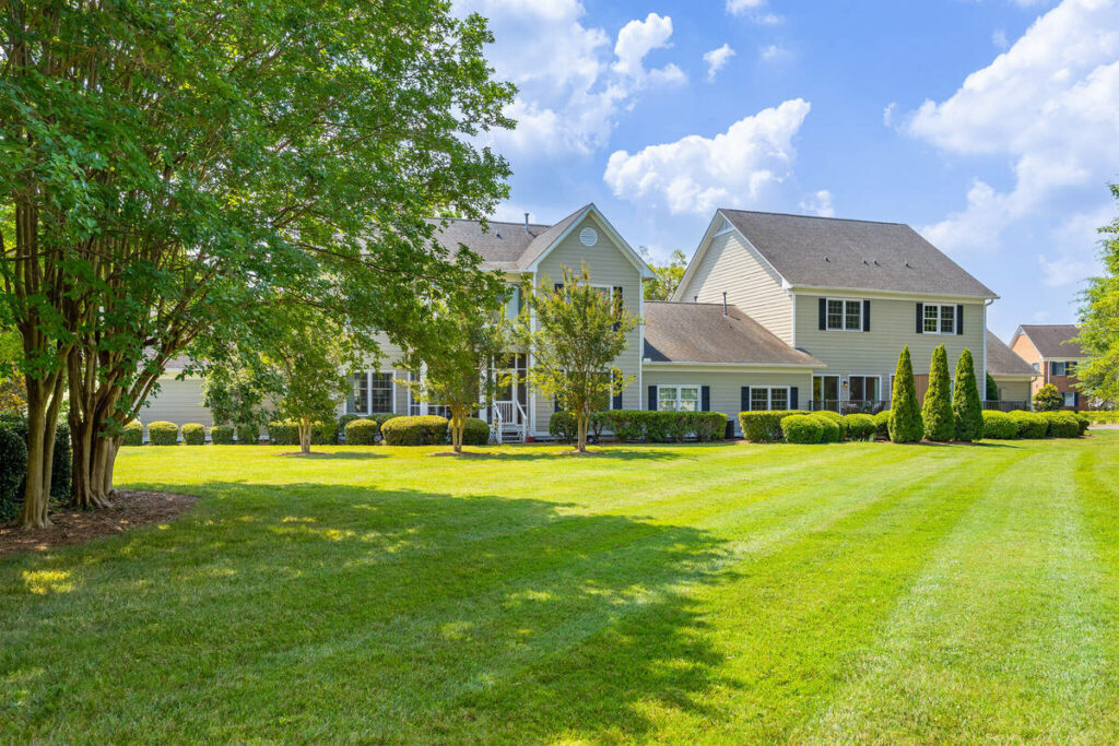 Exterior property photo enhanced with an AI real estate photo editor