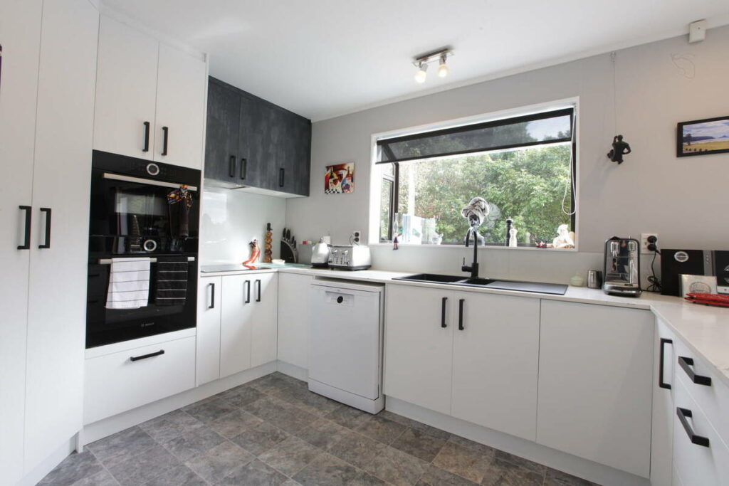 Kitchen before dodge and burn with uneven window and interior exposure