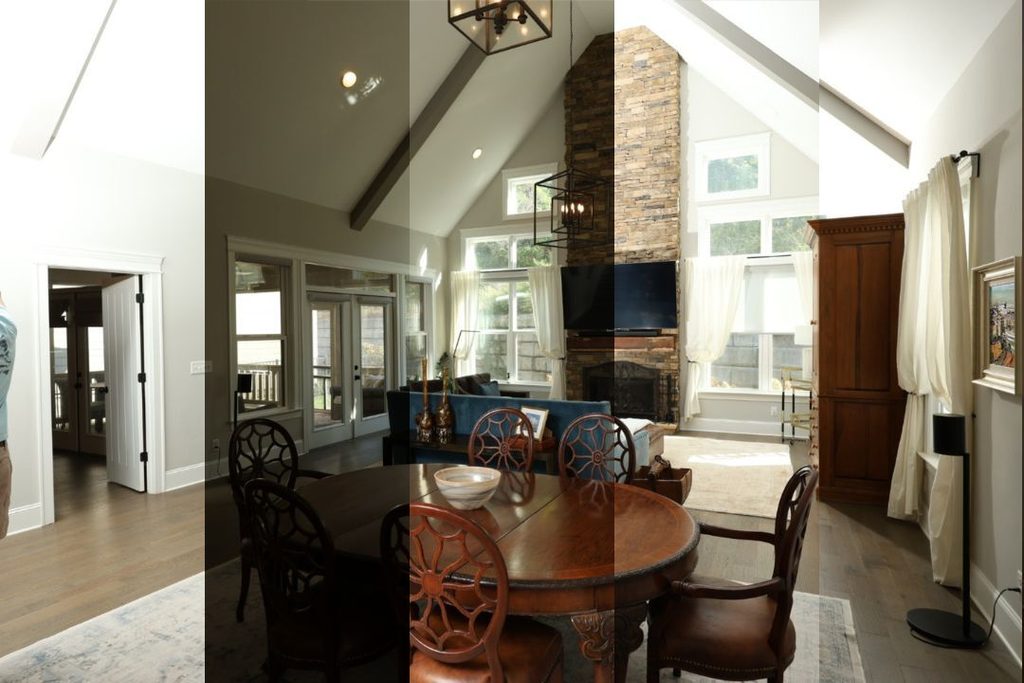 Interior lighting variations for AI exposure correction